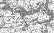 Old Map of Cutcombe, 1887 - 1888