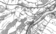 Old Map of Cuxton, 1895 - 1896