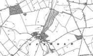 Old Map of Cuxwold, 1887