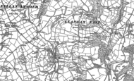 Old Map of Cwmfelin Boeth, 1906