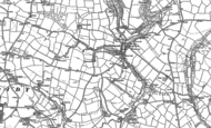 Old Map of Cwmfelin Mynach, 1887 - 1888