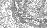 Old Map of Cwmfelinfach, 1915 - 1916