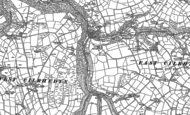 Old Map of Cwmorgan, 1887