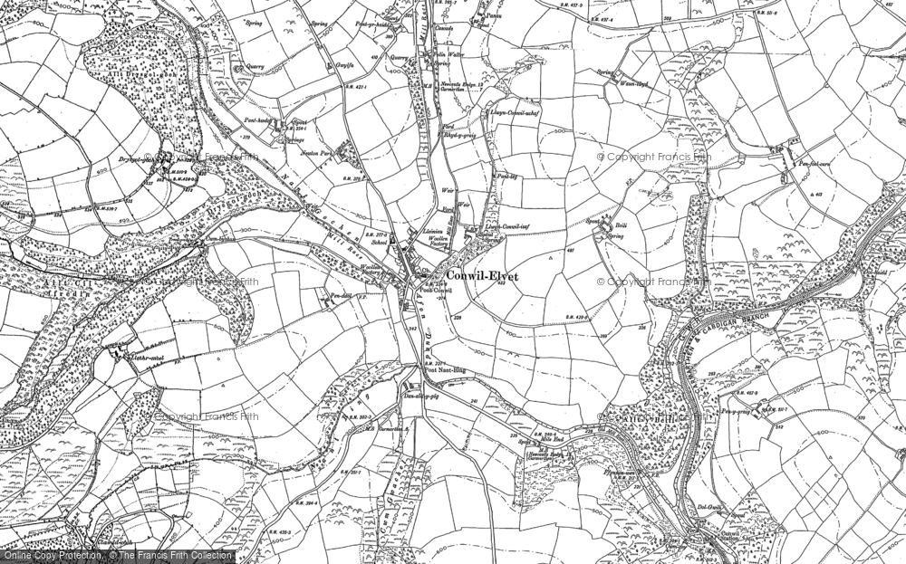 Cynwyl Elfed, 1887