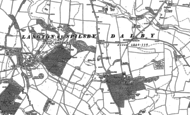 Old Map of Dalby, 1887