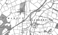 Old Map of Dalderby, 1887