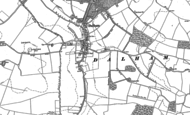 Old Map of Dalham, 1883 - 1884