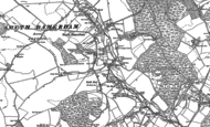 Old Map of Damerham, 1895 - 1908