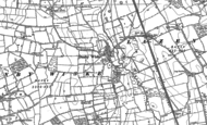 Old Map of Danby Wiske, 1891