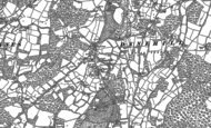 Old Map of Danehill, 1897 - 1898