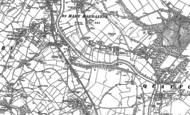Old Map of Danesford, 1882 - 1901