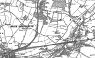 Old Map of Daneshill, 1894