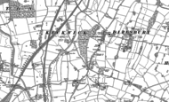Old Map of Daresbury, 1897 - 1908
