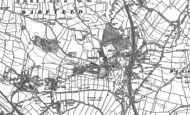 Old Map of Darfield, 1851 - 1890