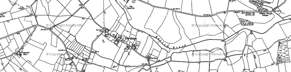 Old map of Prees Lower Heath in 1880