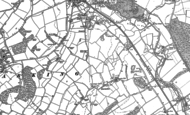 Old Map of Darmsden, 1883 - 1884