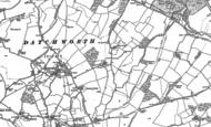 Old Map of Datchworth, 1897