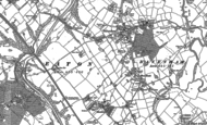 Old Map of Davenham, 1897