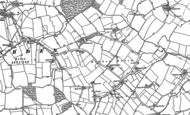 Old Map of Debden Green, 1876 - 1896