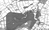 Old Map of Deene, 1887 - 1888