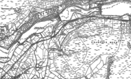 Old Map of Deepclough, 1907