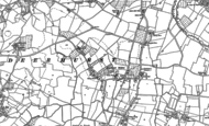 Old Map of Deerhurst Walton, 1883