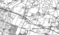 Old Map of Deerton Street, 1896