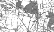 Old Map of Denham, 1897