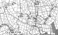 Old Map of Denton, 1883 - 1903