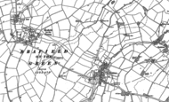 Old Map of Denton, 1884 - 1899