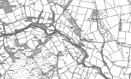 Old Map of Derwent Reservoir, 1895