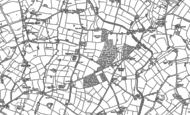 Old Map of Dickens Heath, 1886 - 1903