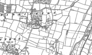 Old Map of Diddington, 1887 - 1900