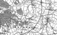 Old Map of Didley, 1886