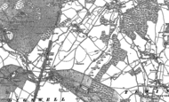 Old Map of Digswell, 1897