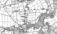Old Map of Dilham, 1884 - 1885