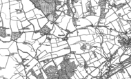Old Map of Dippenhall, 1913