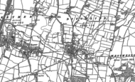Old Map of Ditchling, 1896 - 1897
