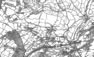 Old Map of Ditteridge, 1919