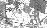 Old Map of Ditton, 1895 - 1896