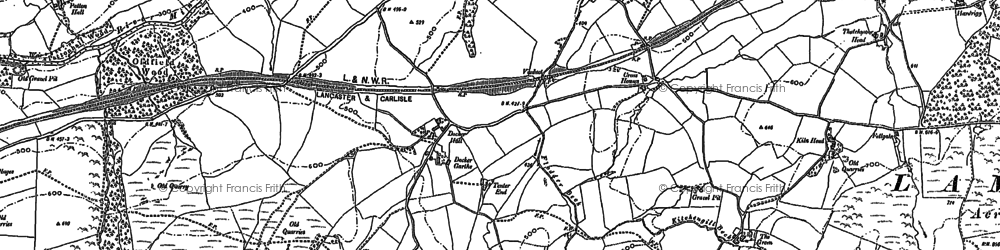 Old map of Docker in 1896
