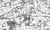 Old Map of Docklow, 1885
