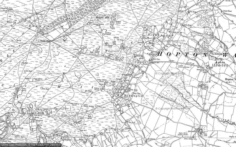 Old Map of Doddington, 1879 - 1902 in 1879