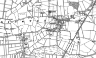 Old Map of Doddington, 1886 - 1900