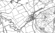Old Map of Doddington, 1897