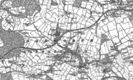 Old Map of Dodworth, 1890 - 1891