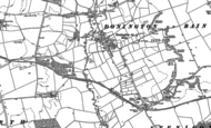 Old Map of Donington on Bain, 1887