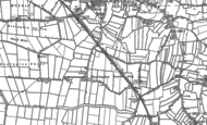 Old Map of Donington South Ing, 1887