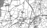 Old Map of Donnington, 1873 - 1909