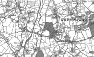 Old Map of Donnington, 1883 - 1901